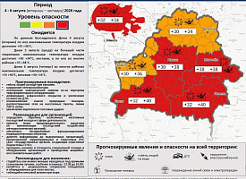 Три дня сильной жары: где в Беларуси ожидается до +40°C