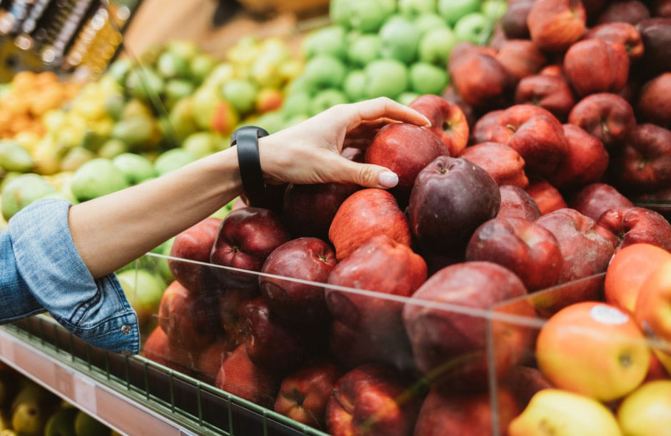 Липкая кожура у фруктов