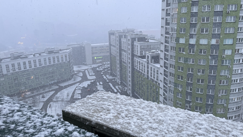 Снег в апреле в Минске.JPG