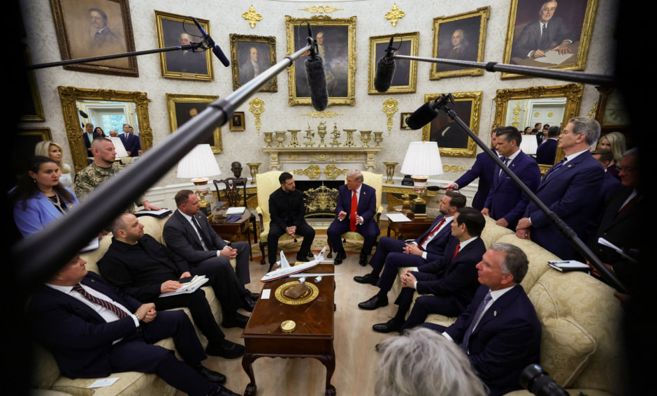 Трам и Владимир Зеленский