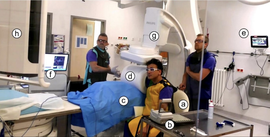 Ангиографическая лаборатория. где проводился эксперимент