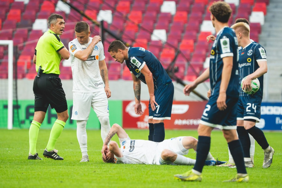 Отстраненение белорусского футболиста