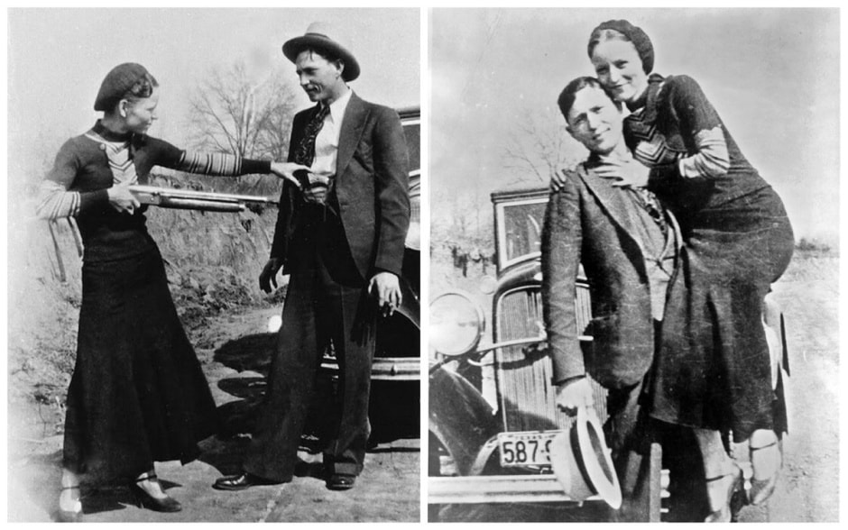 пара Бонни и Клайд