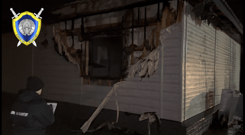 пожар в Горецком районе