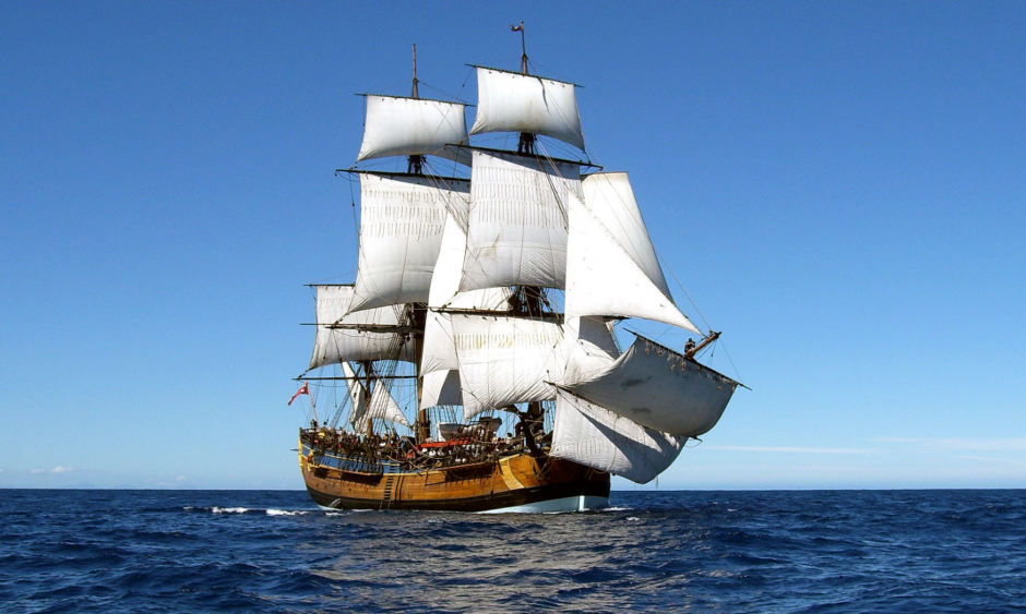 Копия корабля «Индевор». Фото Стивена Шмидта, Австралийский национальный морской музей