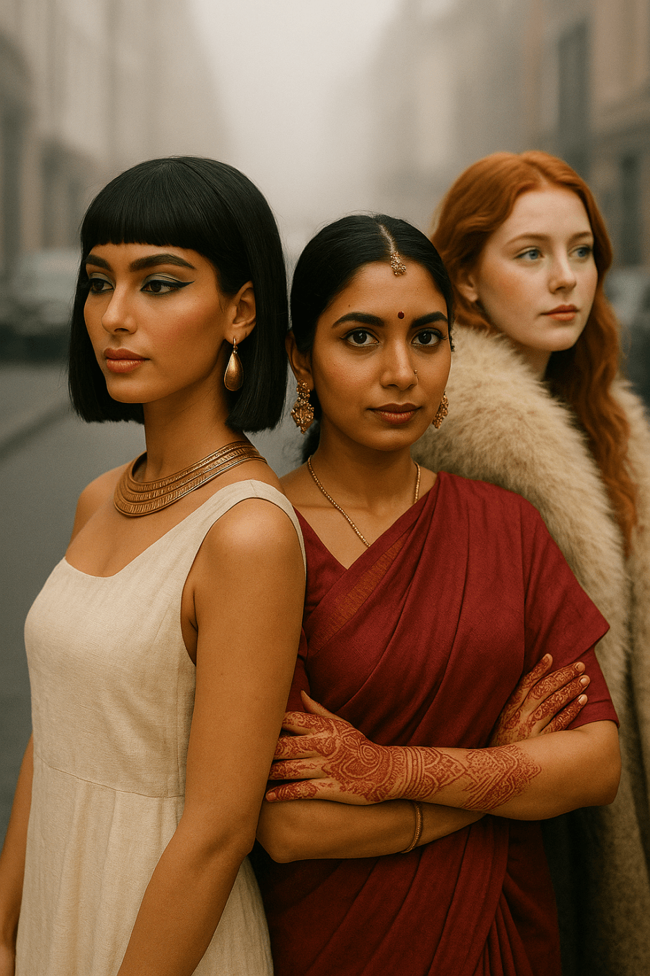 8-Коллаж женских образов из разных культур Египет Индия Северная Европа.PNG