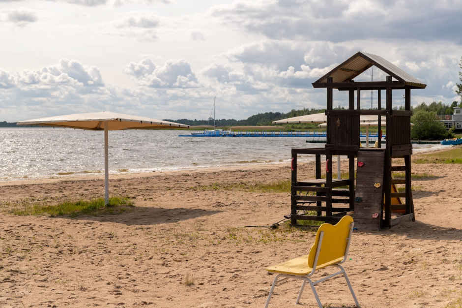 Пляж в Браславе