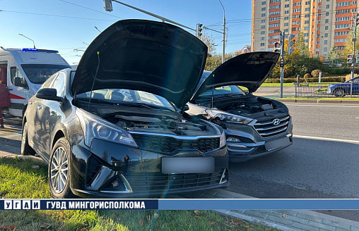 Четыре пенсионера пострадали в ДТП на проспекте Победителей в Минске