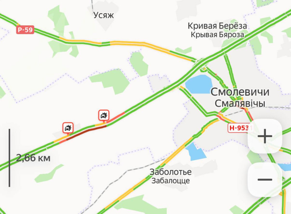 место ДТП 29 декабря