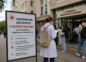 В Беларуси начали выдавать целевые договоры для поступления в медуниверситеты