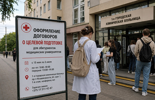 В Беларуси начали выдавать целевые договоры для поступления в медуниверситеты