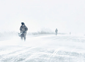“Выворачивает не по-христиански”. Южный циклон с сильным снегом и метелями идет в эти области Беларуси