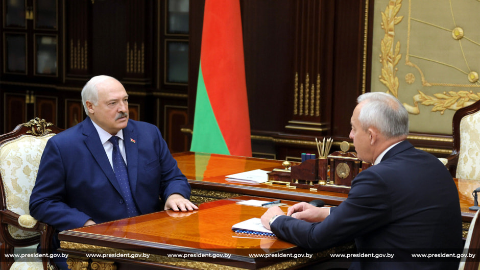 Лукашенко и Сергеенко