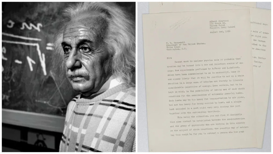 Письмо Эйнштейна Рузвельту выставят на аукцион – цена $4 млн.jpg