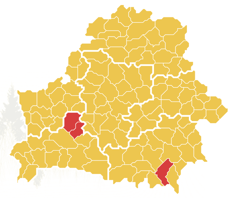 Карта запретов на посещение лесов Карта запретов на посещение лесов