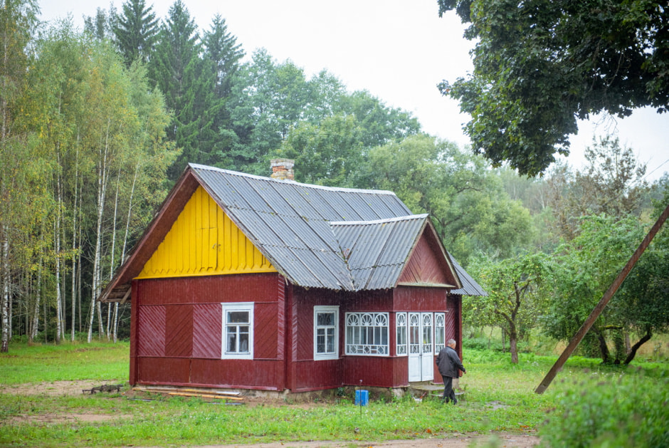 Усадьба в деревне Мельники
