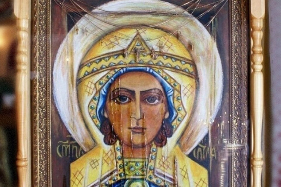 3-Чудотворная и мироточивая икона святой великомученицы Параскевы-Пятницы.jpg