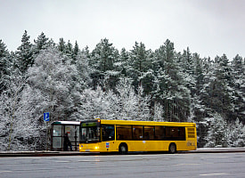Из-за ДТП на Минщине автобусы идут с опозданием до получаса