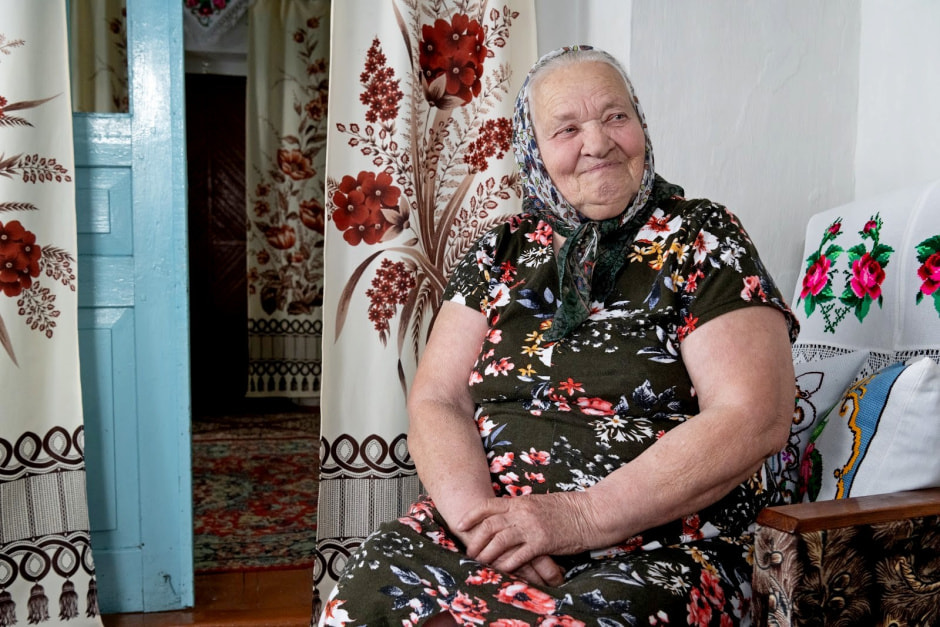 Вера Колесо из деревни Ситница и ее вышиванки 