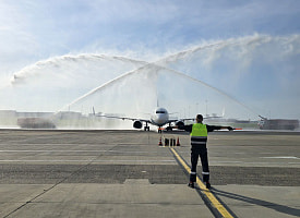 После 16-летнего перерыва в Минск прилетел первый самолет из Алматы авиакомпании SCAT