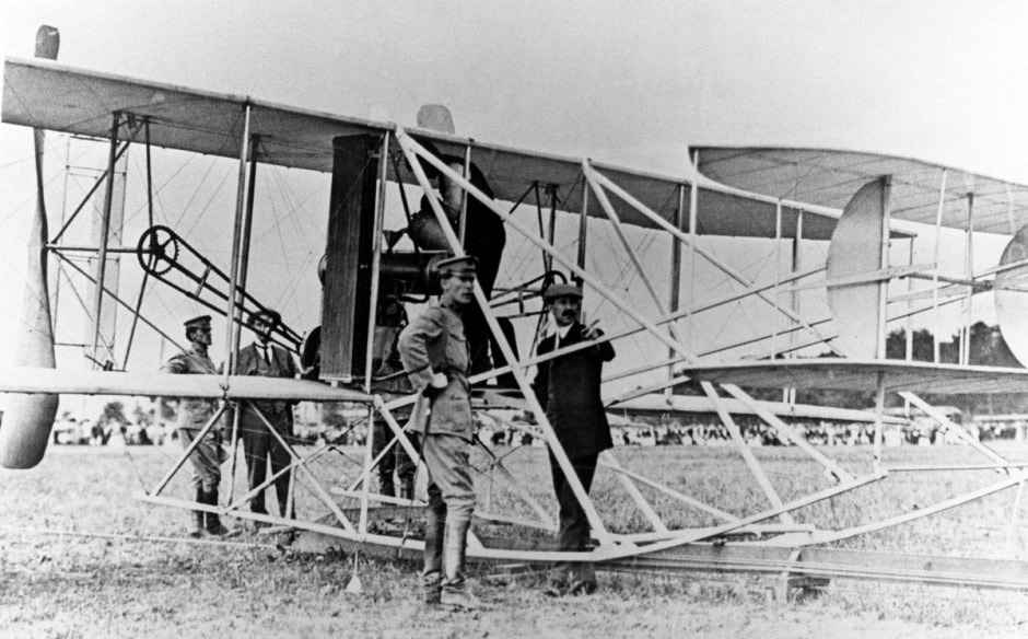 братья райт и их первый самолет