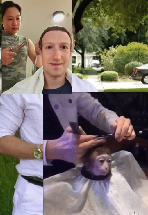 Марк и стрижка