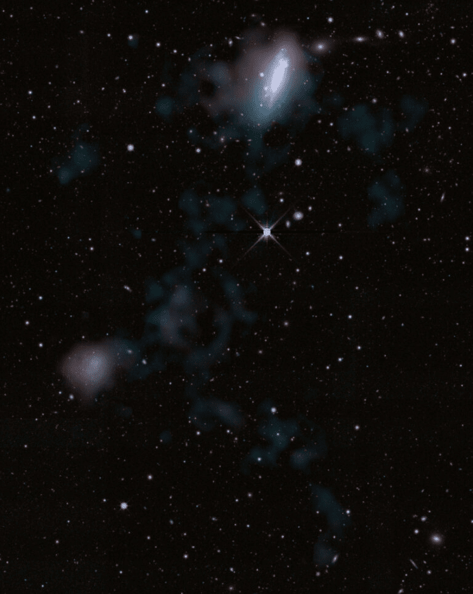 Радиогалактическое изображение нейтрального водорода внутри и вокруг NGC 4532 и DDO 137, полученное с помощью ASKAP