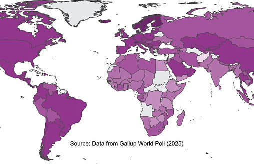 Аналитики назвали ТОП-5 самых счастливых стран в 2026 году. А что Беларусь и Россия?