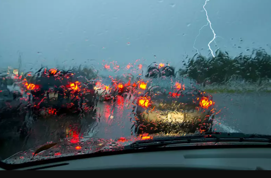 Вождение в грозу