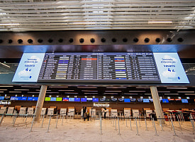 В Вильнюсе снова закрывали аэропорт из-за воздушных шаров – уже четвёртый раз с начала года