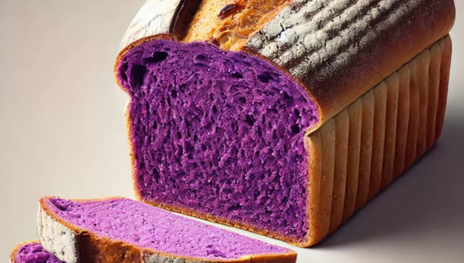 фиолетовый хлеб