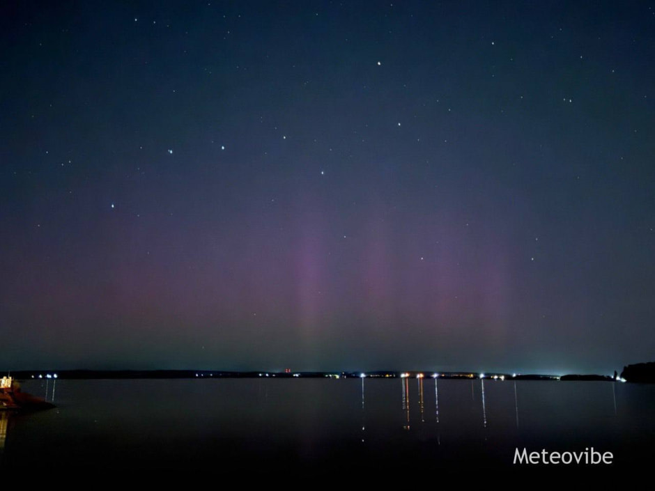 Полярное сияние в сентябре
