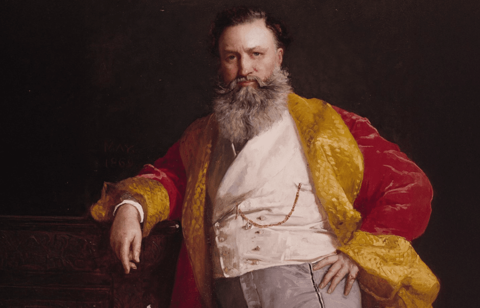 портрет Айзека Зингера, Национальная портретная галерея США