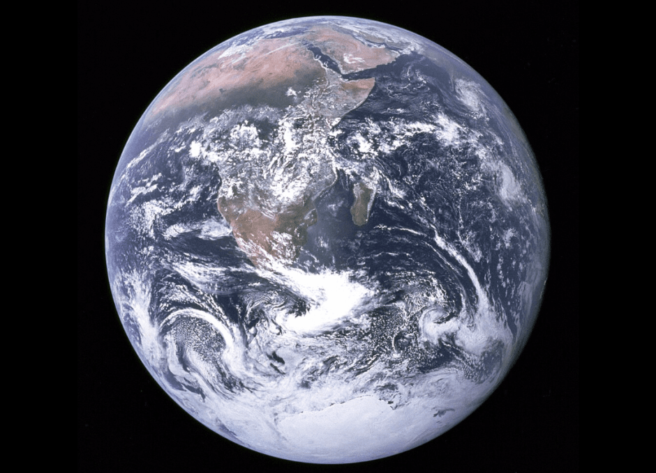 Земля Blue Marble 1972 Apollo 17