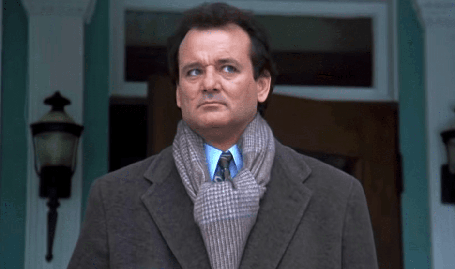 Билл Мюррей в фильме День сурка