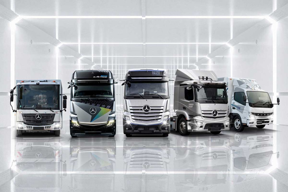 Семейство Daimler eTruck
