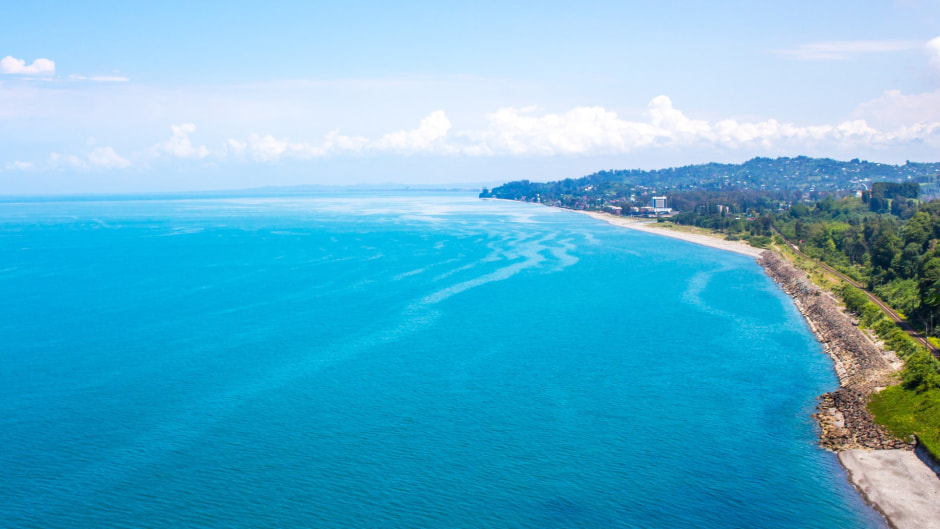 морское побережье в Грузии