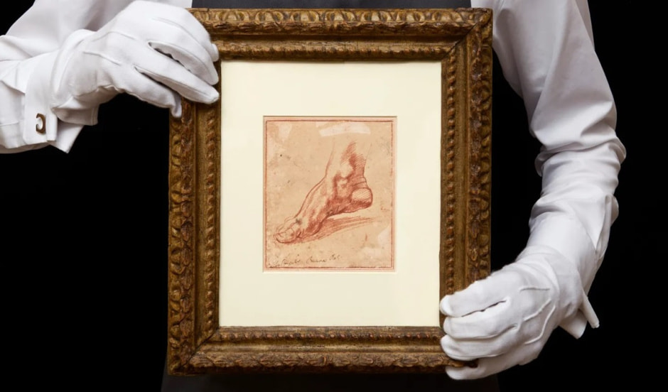 Эскиз Микеланджело 