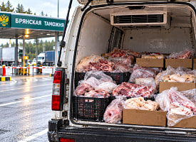 В России уничтожили более 500 кг белорусского мяса и молока. Что не устроило?