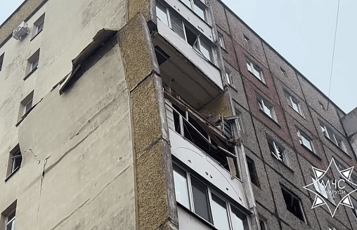 Вспышка газа в Гомеле: разрушены квартиры, из многоэтажки эвакуируют людей
