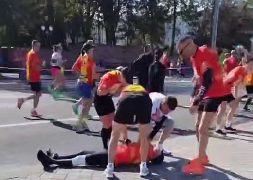 умер во время марафона