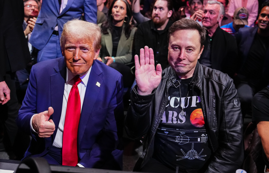 Трамп и Маск 