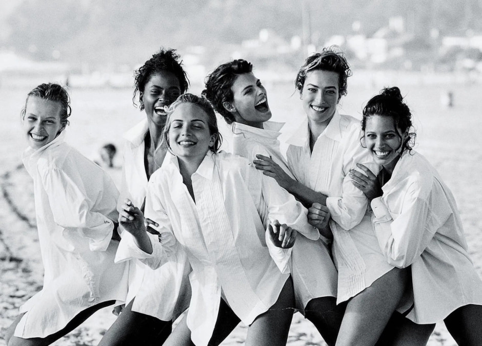 5-1-Супермодели в объективе Питера Линдберга 1988 год.jpg