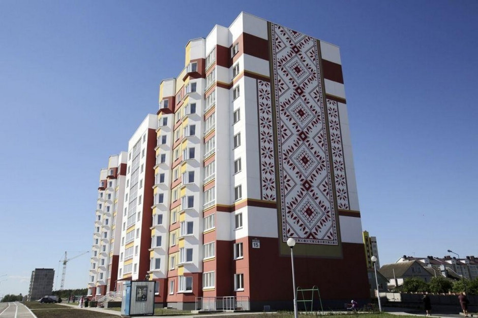 14-Жилой дом на улице Павлины Мяделки в Минске 2025 год.jpg