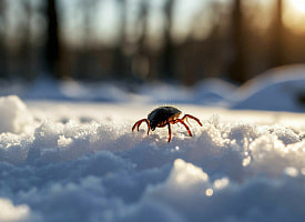 В Беларуси клещи проснулись уже в январе. Почему их не остановили морозы и где были укусы?
