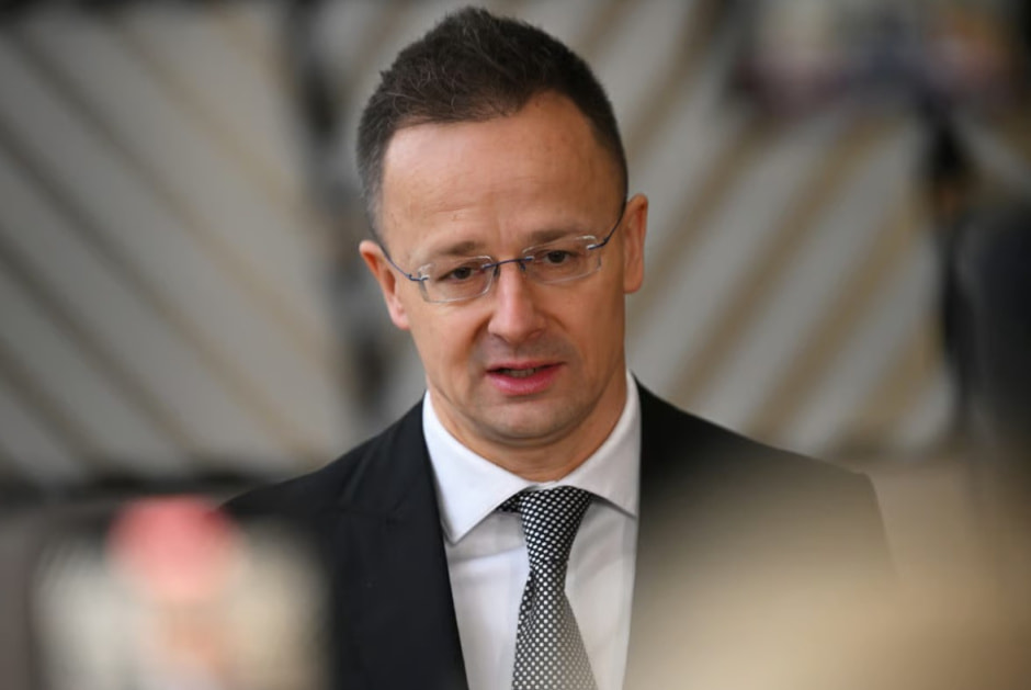 глава МИД Венгрии Петер Сийярто