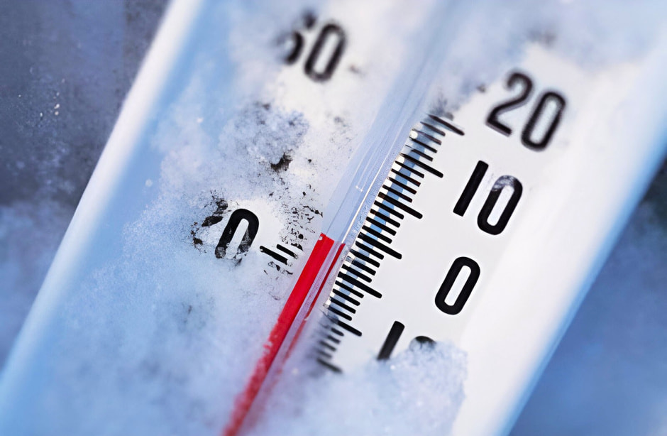 Морозы на градуснике