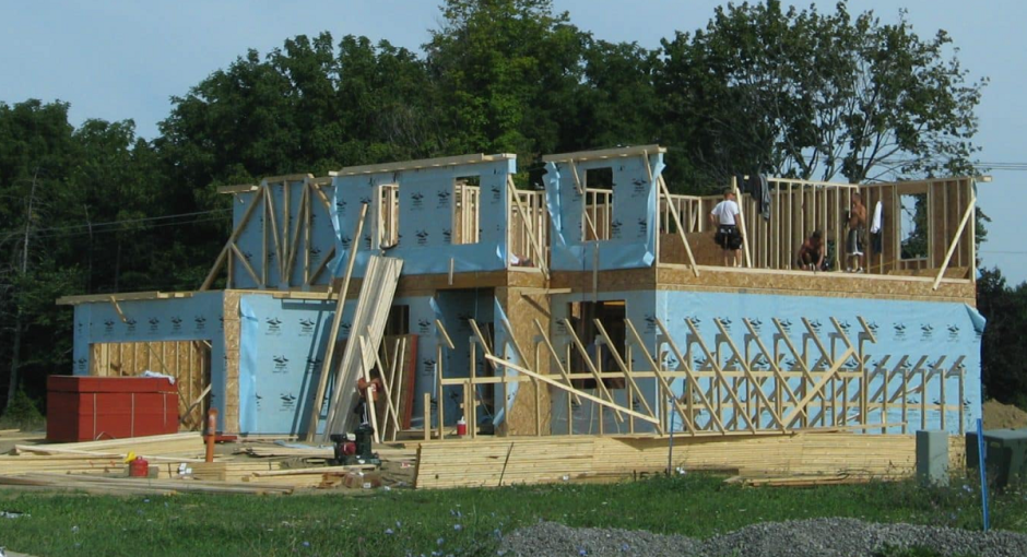 строительство дома