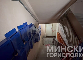 В Минске в подъезде дома на Багратиона деформировалась плита, но жильцов отселять не будут