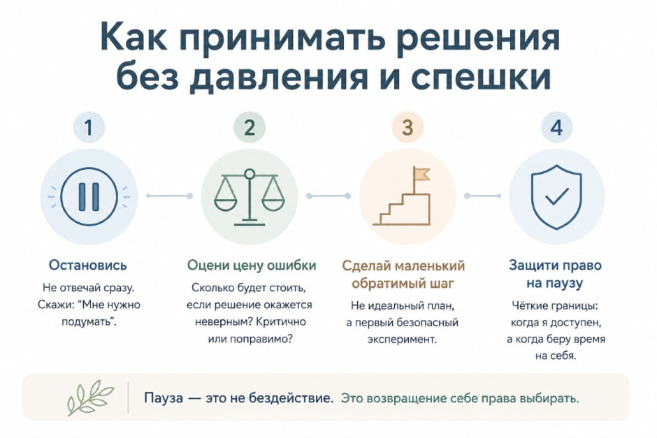 Как принимать решения Как принимать решения
